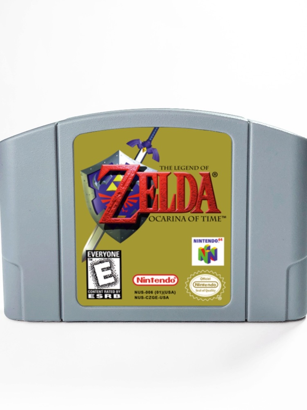 Nintendo Zelda Ocarina of Time N64 Cartridge